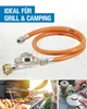 Gasdruckregler Set DRS 452 mit 80 cm Gasschlauch 50 mbar Produktbild-Vorschau 3