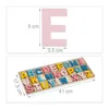 Lot de lettres en bois Relaxdays, 104 pièces, majuscules Voir les images du produit 4