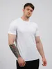 Oversize T-Shirt für Herren – Größe XXXL – Weiß – 100% Produktbild-Vorschau 3