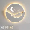 Mond-Wandleuchte, Kinder-Design mit Stern und Mond, LED 20 Produktbild-Vorschau 1
