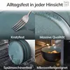 PURE LIVING Geschirrset Ibiza aus Steingut, 24-tlg., für 6 Produktbild-Vorschau 4