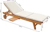 Dehner Rollliege Ravenna, Sonnenliege, 200 x 70 x 89 cm, Produktbild-Vorschau 7
