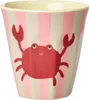 Rice Melamin 6er-SET Becher - Coral Ocean Print 160ml Produktbild-Vorschau 5