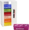 com-four® 2x Medikamentendosierer 7 Tage - Medikamenten-Box Produktbild-Vorschau 4