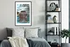 MuchoWow® MuchoWow® Gerahmtes Poster Boot - Meer - Luft Produktbild-Vorschau 2