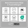 HOMESCAPES Kinder Kopfkissen gefüllt mit 100% Super Produktbild-Vorschau 7