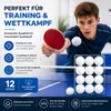 12x Tischtennisbälle Ball Bälle weiß Set Tischtennisball 40 Produktbild-Vorschau 6
