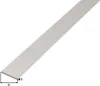 Alberts 473051 Barra piatta, alluminio, anodizzato argento, Anteprima dell’immagine prodotto 3