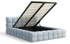 Chilly Möbel Design Lit Verona - Lit rembourré avec cadre Voir les images du produit 7