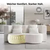 Sofa 3-Sitzer mit Schlaffunktion, 196 cm Komfortables Produktbild-Vorschau 6
