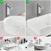 Wasserfall Waschtischarmatur Hoch, 304 Edelstahl Chrom, Produktbild-Vorschau 13