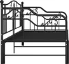 Divano letto allungabile Struttura letto in metallo nero Anteprima dell’immagine prodotto 6