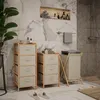 Set di mobili da bagno Vicco Bruno Beige 3 parti, Model Anteprima dell’immagine prodotto 4