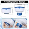 Schwimmender Pool Chlordosierer 7 Zoll, verstellbar, für Produktbild-Vorschau 2