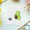 Mr. & Mrs. Panda Postkarte Avocado Tanzen - Weiß - Produktbild-Vorschau 2