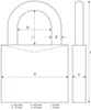 ABUS 29052 7 SB Kombinations-Zahlenschloss Serie 155 Produktbild-Vorschau 5
