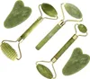 Jade Gua Sha Gesichtsmassagegerät-Set – Produktbild-Vorschau 1