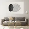 Bilder auf glas - Einteilig - Abstraktion Fleck Gläser - Produktbild-Vorschau 7
