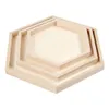 Houten Dienbladen Divers, Set van 3 Voir les images du produit 1