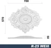 MARBET DESIGN Stuckrosette aus EPS Styropor - Deckenrosette Produktbild-Vorschau 2