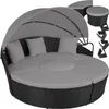 tectake® Rattan Sonneninsel Santorin widerstandsfähig Produktbild-Vorschau 10