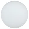 Plafoniera Contemporanea Ella 1 Luce Acciaio Bianco Anteprima dell’immagine prodotto 4