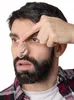 Vampir Nase Halloween Kostümaccessoire grau-grün Produktbild-Vorschau 5
