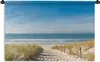 MuchoWow® Wandteppich Wandbehang Strand - Meer - Düne - Produktbild-Vorschau 1