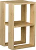 DECORTIE Lonie Moderner Nachttisch, Eiche 34 x 30 x 55 cm Produktbild-Vorschau 1
