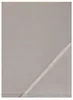 A close-up view of a light gray fabric, likely a bedsheet, with a folded edge visible. Produktbild-Vorschau