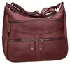 Handtasche Shopper NB3109-3 Rot Kunstleder 30x22x10 cm mit Produktbild-Vorschau 2