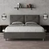 ITYHOME - Gepolstertes Bett mit Bettkasten 160x190 mit Produktbild-Vorschau 2