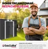 Zahradní přístřešek se šikmou střechou - šedý/bílý Náhled obrázku produktu 8