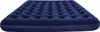 A navy blue inflatable mattress isolated on a white background. Náhled obrázku produktu