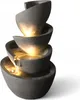 Zimmerbrunnen mit LED Beleuchtung in warmweiß BK912 Produktbild-Vorschau 6