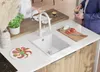 PRIMAGRAN Spülbecken Weiß 38x50cm, Granitspüle 1 Becken + Produktbild-Vorschau 7