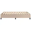 vidaXL Boxspringbettgestell Cappuccino-Braun 140x200 cm Produktbild-Vorschau 5