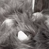 Tappeto in Pelliccia sintetica Cuscino seduta a forma di Anteprima dell’immagine prodotto 3