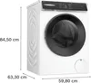 Bosch Série 6 WGH244A40 Lave-linge, chargement frontal, 9 Voir les images du produit 6