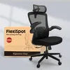 FLEXISPOT Chaise de bureau ergonomique, appui-tête 3D, Voir les images du produit 1