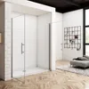 80x80x195cm  Drehtür Duschabtrennung Duschkabine Dusche 6mm Produktbild-Vorschau 3