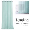 AmeliaHome Gardine Lumina mit Ösen Aufhängung 140x250 cm Produktbild-Vorschau 2