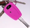 Auto Schlüssel Silikon Schutz Hülle + Schlüsselband Pink Produktbild-Vorschau 4