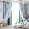 A living room scene with curtains, furniture, and decor. Voir les images du produit