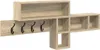 vidaXL Nástěnný noční stolek Sonoma dub 100 x 12 x 43,5 cm Náhled obrázku produktu 1