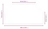 vidaXL Feuerstelle Glasplatte Transparent 100 x 50 cm Glas Produktbild-Vorschau 7