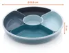 Snackbox transparent mit 5 Fächern und Deckel - 30 cm - Produktbild-Vorschau 2