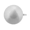 A top-down view of a white coffee cup on a white background. Anteprima dell’immagine prodotto