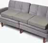HOMESCAPES Sofa-Auflage 150 x 50 cm für 3-Sitzer, grau - Produktbild-Vorschau 1