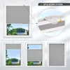Grandekor Plissee klemmfix ohne Bohren Hellgrau 50x130cm Produktbild-Vorschau 4
